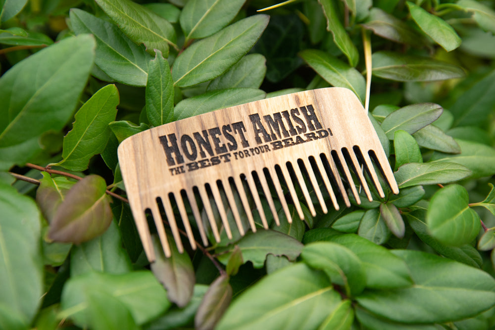 Honest Amish Beard Comb