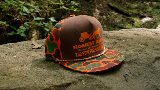 Hat - Orange Camo